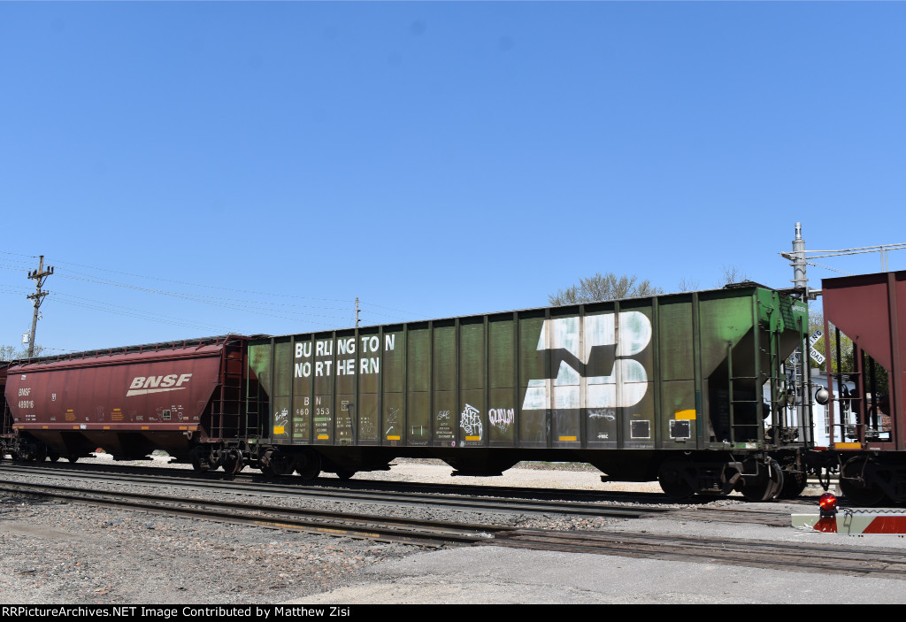 BN 460353 BNSF 489016